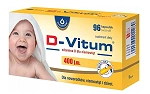 D-Vitum 400 j.m. kapsułki twist-off z witaminą D dla niemowląt, 90 szt.