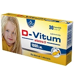 D-Vitum witamina D 1000 j.m. kapsułki z witaminą D, 30 szt.