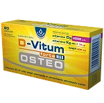 D-Vitum Forte MAX OSTEO tabletki dla osób starszych, 60 szt.