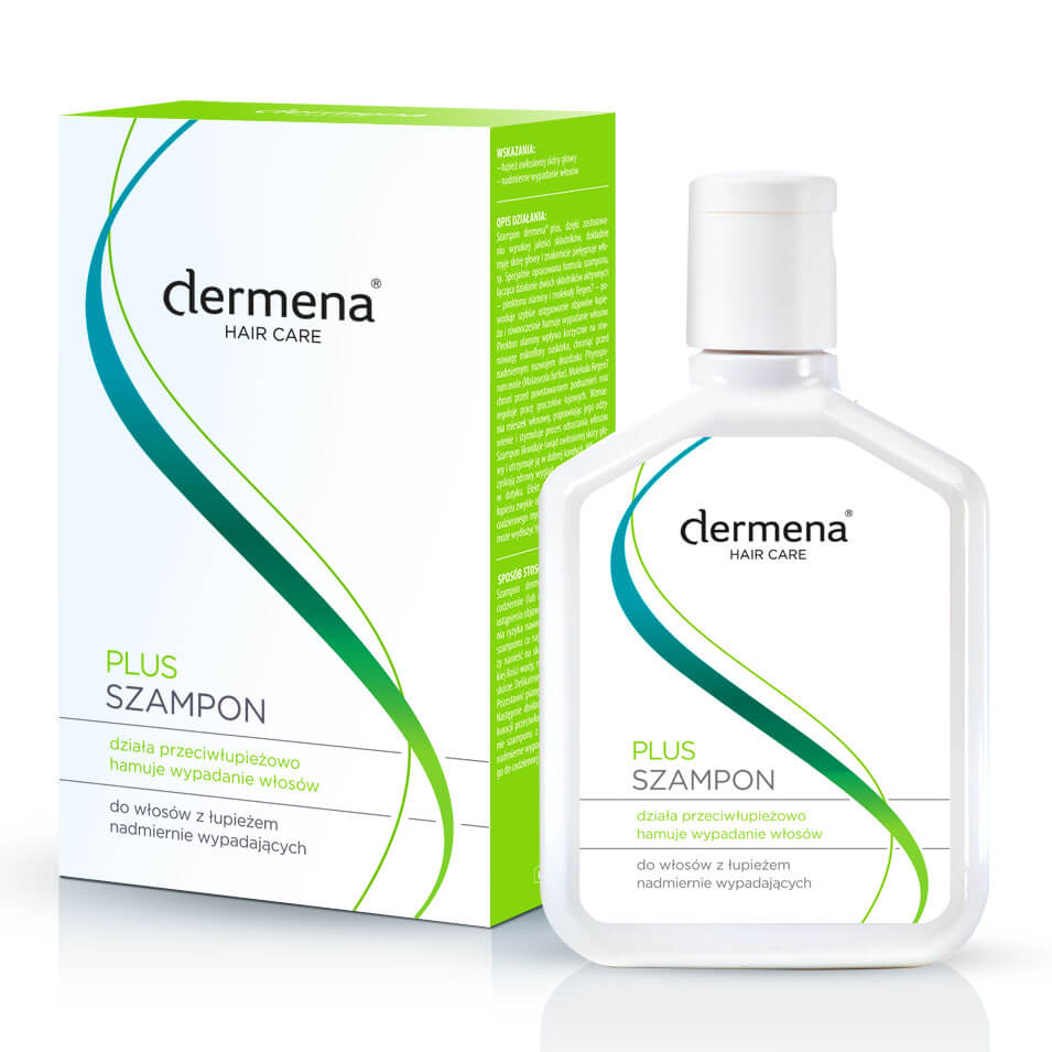 Dermena Plus, szampon przeciwłupieżowy, 200 ml