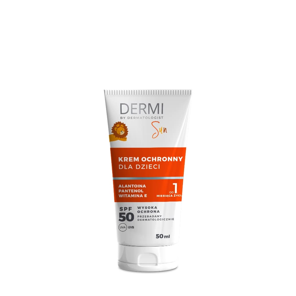DERMI Sun, krem ochronny dla dzieci SPF50, 50 ml