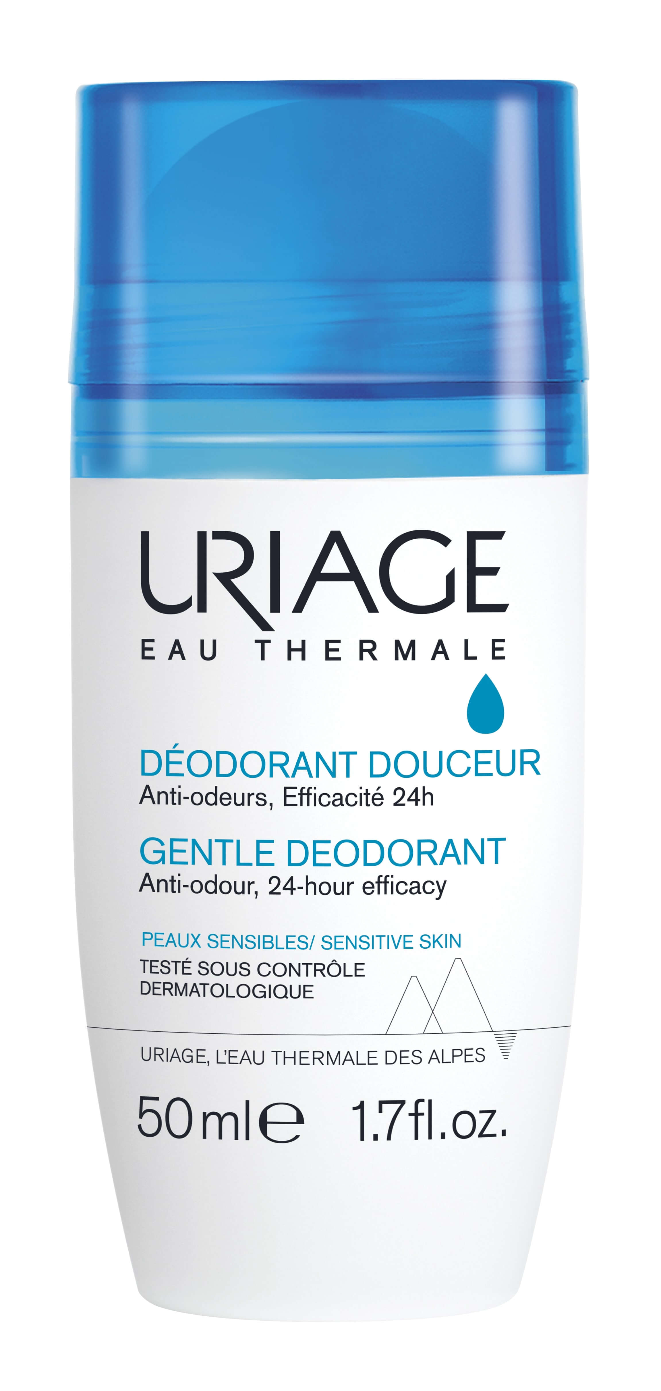 URIAGE Eau Thermale, dezodorant roll-on, 50 ml