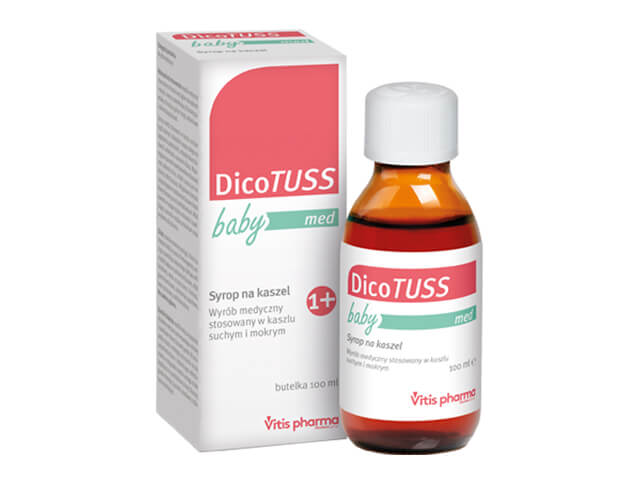 DicoTuss baby med syrop na kaszel dla dzieci, 100 ml