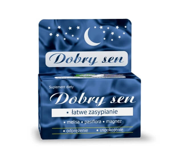 Dobry Sen , tabletki z melisą i magnezem, 30 szt.
