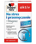 Doppelherz aktiv Na stres i przemęczenie kapsułki z magnezem, 30 szt.