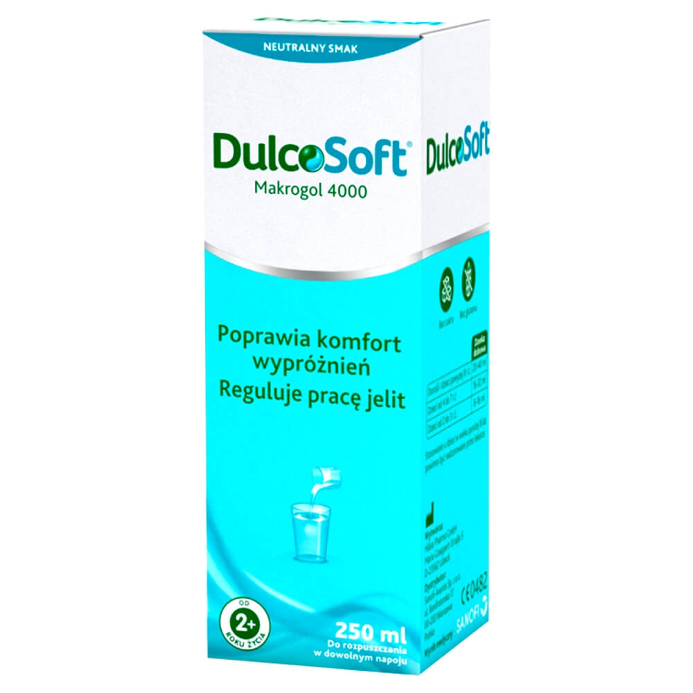 Dulcosoft , proszek do rozpuszczenia na zaparcia, 250 ml