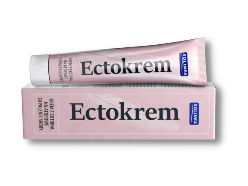 Ectokrem, krem na objawowe leczenie oraz łagodzenie zaczerwienienia i świąd, 30 ml