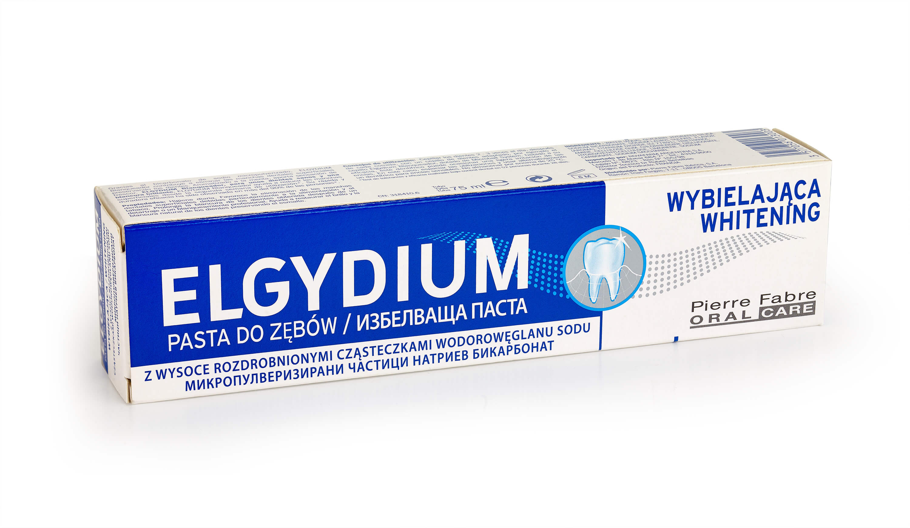 Elgydium Whitening, wybielająca pasta do zębów, 75 ml