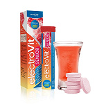 ElektroVit Senior tabletki musujące o smaku malinowym z zestawem elektrolitów, 20 szt.