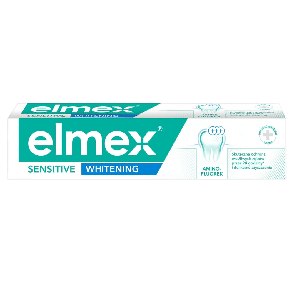 ELMEX SENSITIVE WHITENING, pasta do zębów, 75 ml