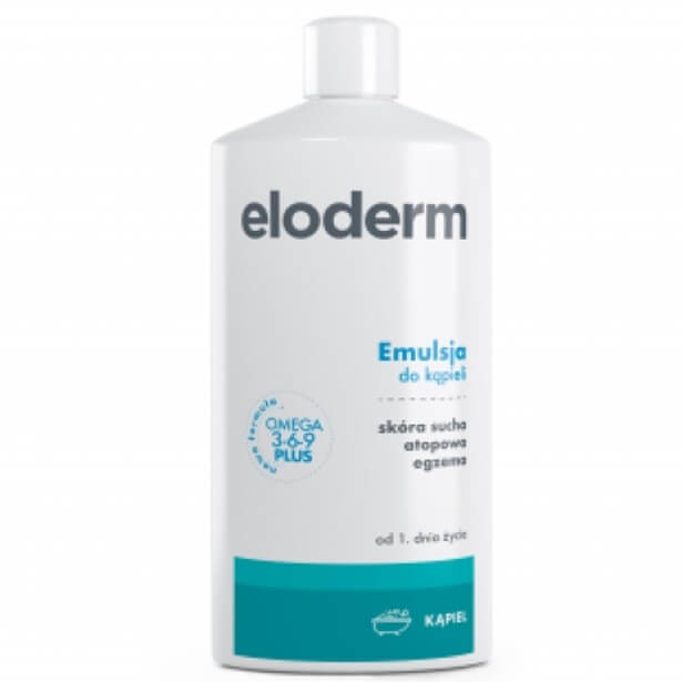 ELODERM Emulsja do kąpieli , do skóry suchej atopowej i egzemy, 400 ml