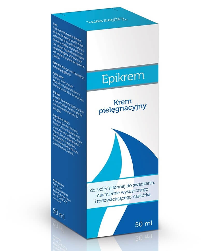 Epikrem , krem pielęgnacyjny do skóry suchej, 50 ml