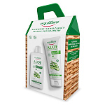 Equilibra Aloesowy Nawilżający Zestaw do Włosów zestaw: szampon – 250 ml + odżywka – 200 ml