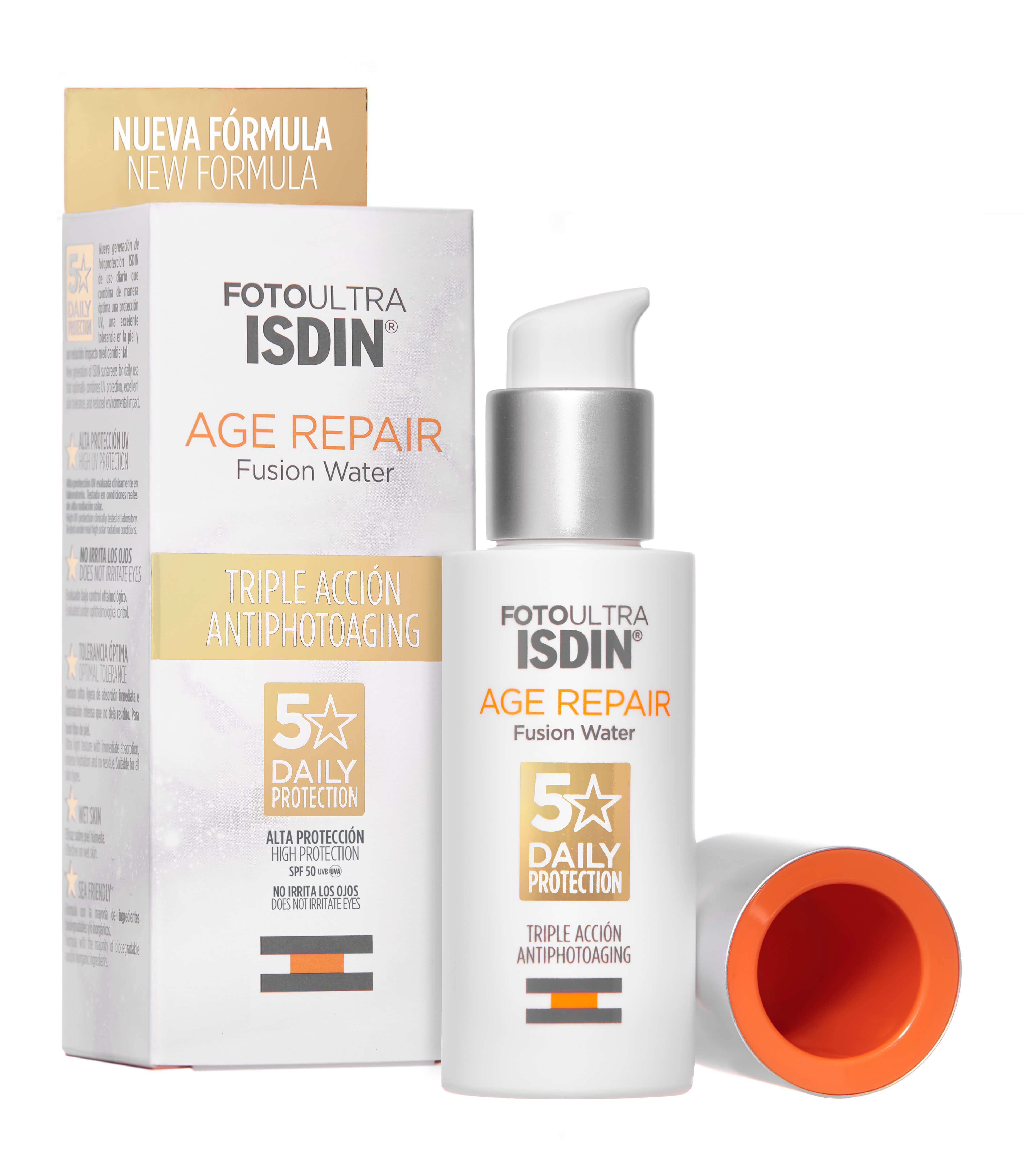 ISDIN Age Repair, krem SPF 50 o potrójnym działaniu, 50 ml