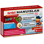 Gardlox Manuislan Junior  na gardło bez cukru o smaku truskawkowym, 16 szt. KRÓTKA DATA 31.07.2024