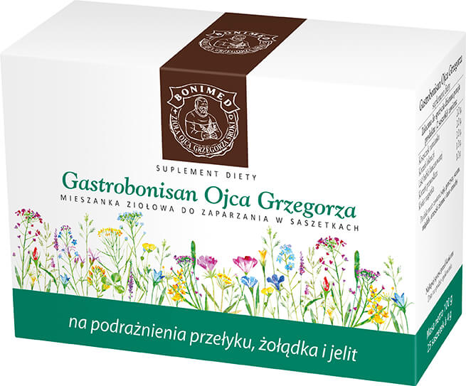 Zioła Ojca Grzegorza Sroki Gastrobonisan 25 saszetek