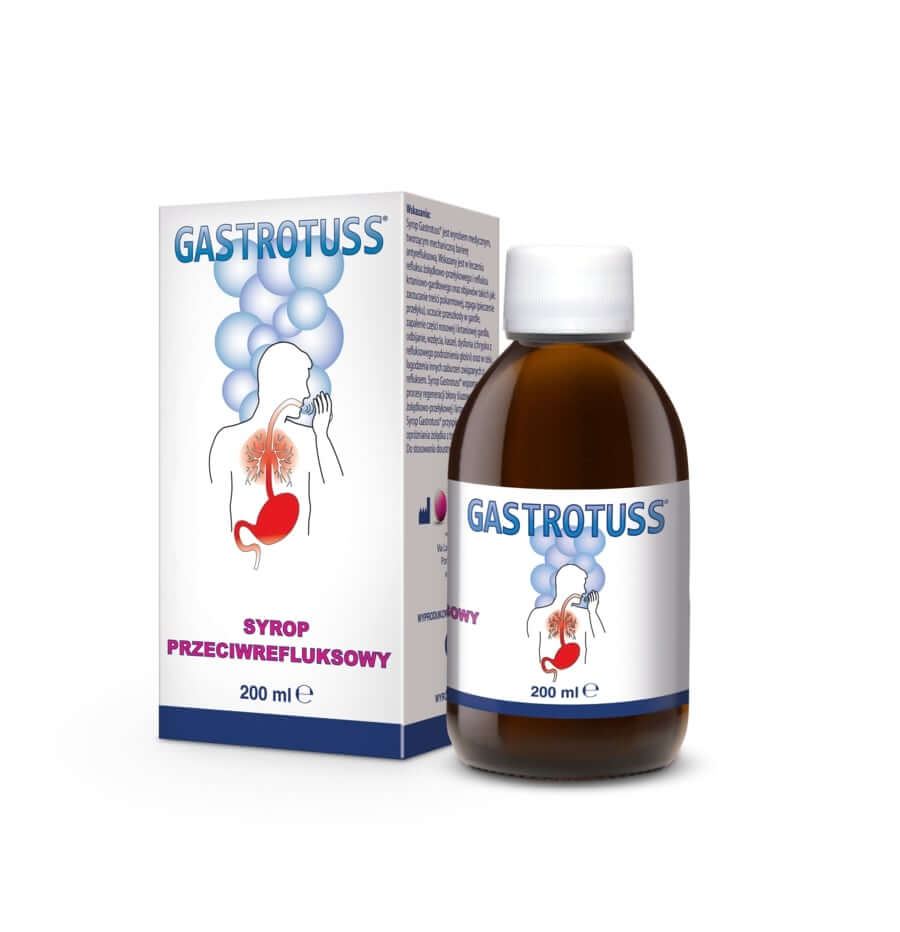 Gastrotuss, syrop przeciwrefluksowy, 200 ml