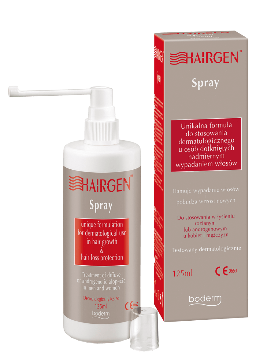 HAIRGEN, spray przeciwko wypadaniu włosów, 125 ml