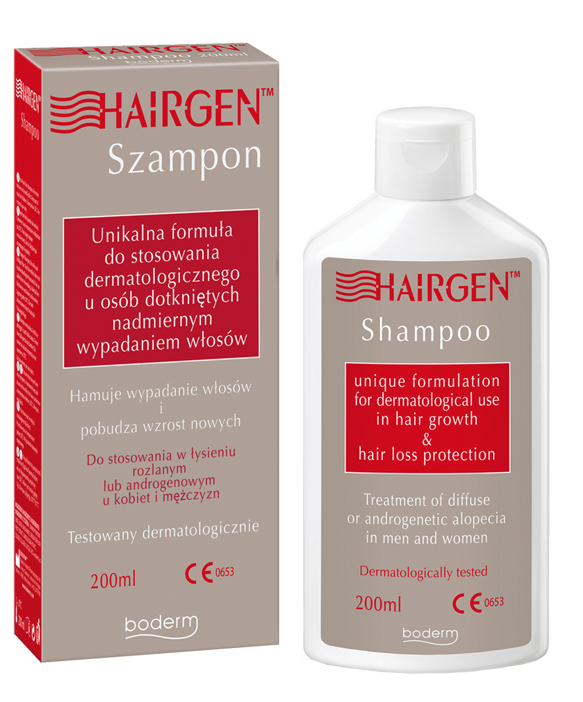 HAIRGEN, szampon przeciwko wypadania włosów, 200 ml