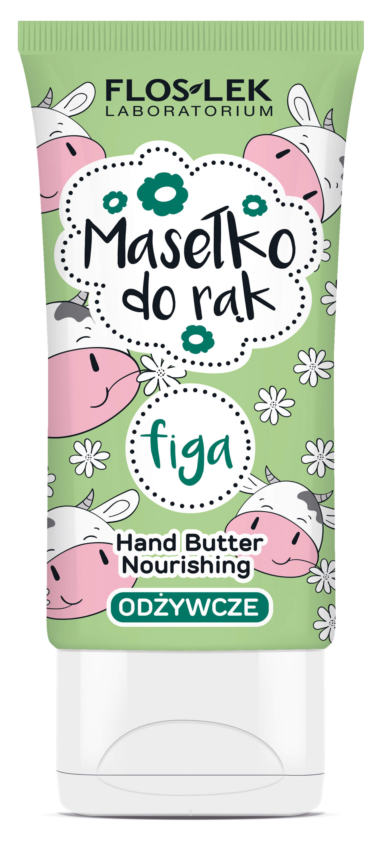 Flos-Lek Hand Care, masełko odżywcze do rąk z figą, 50 ml
