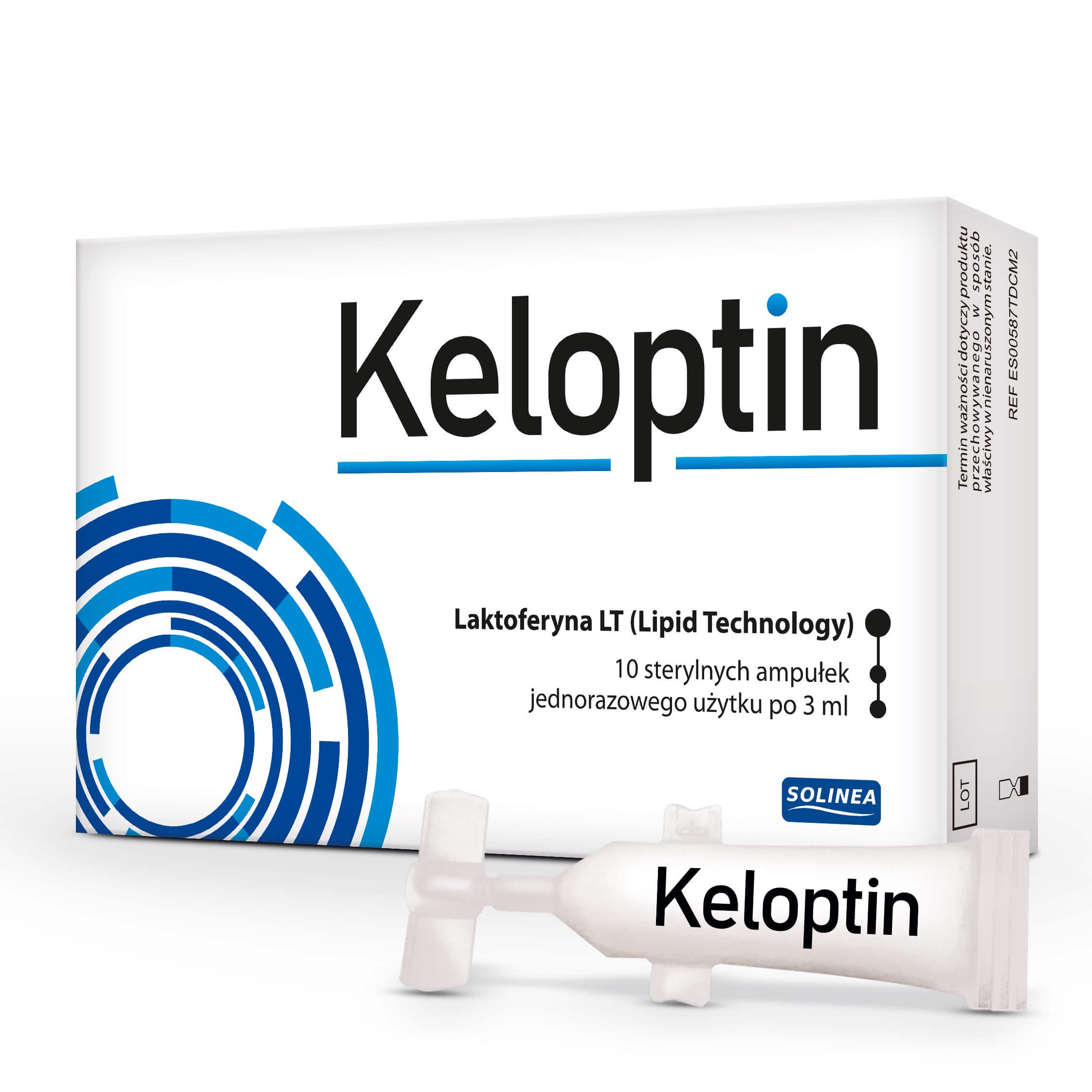 Keloptin, krem do miejscowego leczenia zmian przebarwieniowych, 10 ampułek x 3 ml