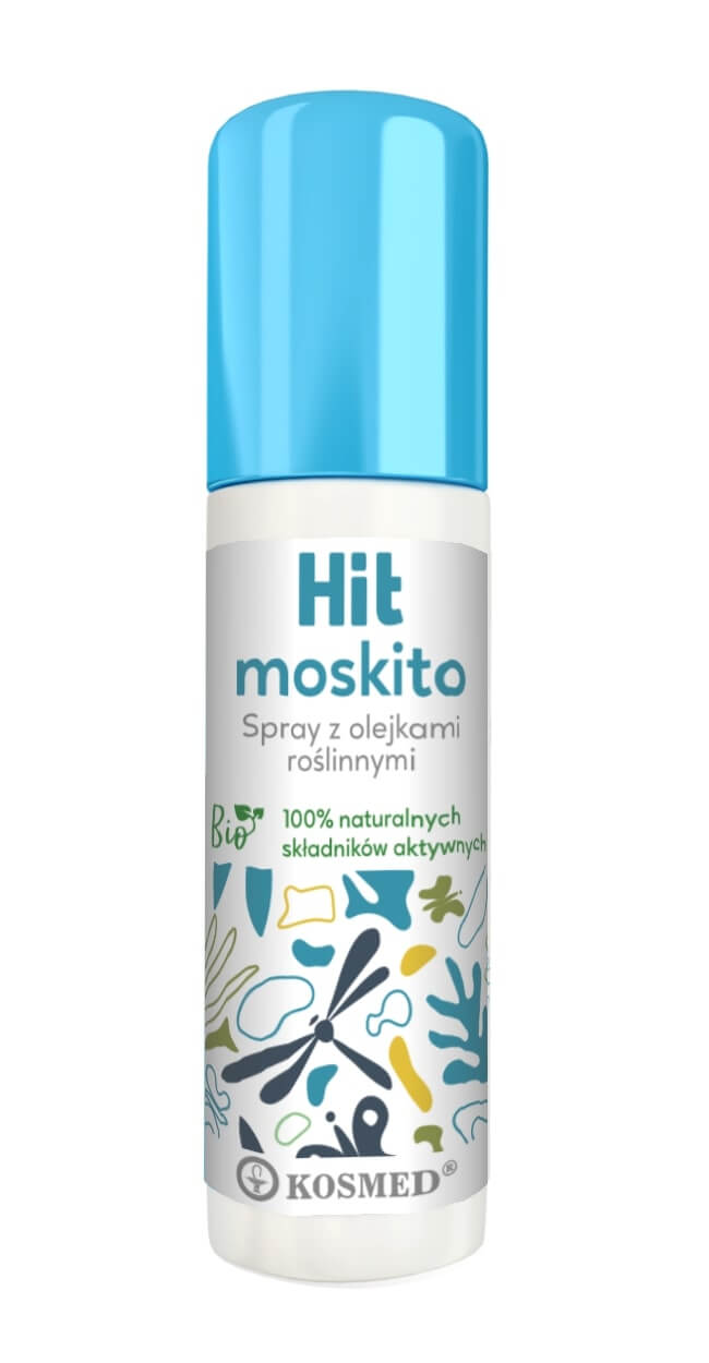 Hit Moskito, spray z olejkami roślinnymi na komary, 100 ml