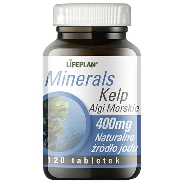 Minerals Kelp Algi Morskie, tabletki, 120 szt.