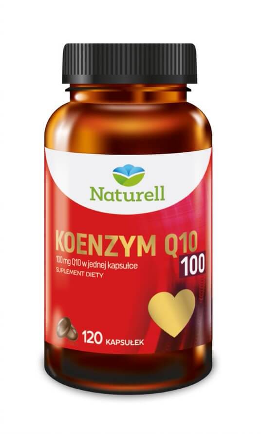 Naturell Koenzym Q10 100mg, z ubichinonem, 120 szt.