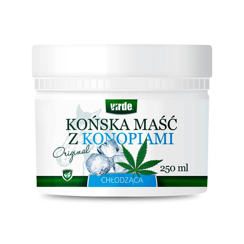 Virde Końska Maść, chłodząca z konopiami, 250 ml