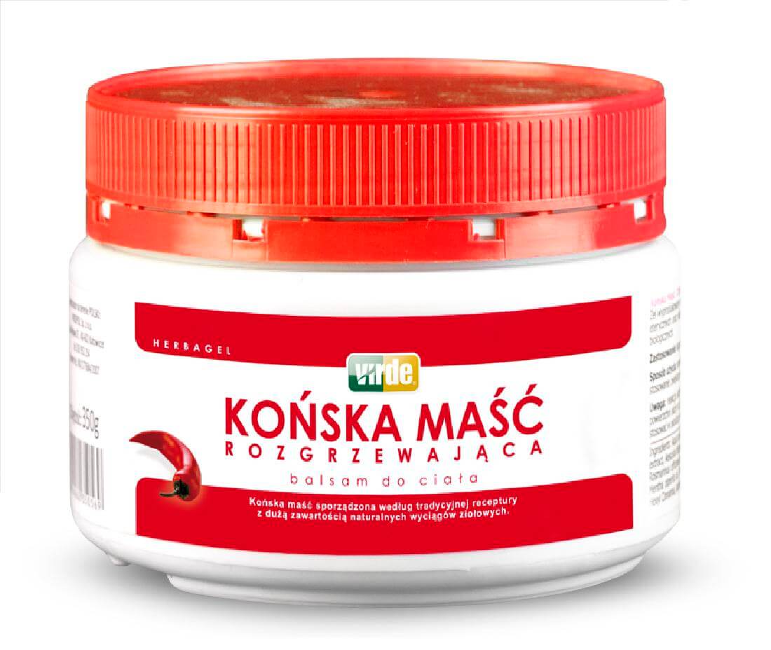 Virde Końska Maść, rozgrzewająca, 350 g
