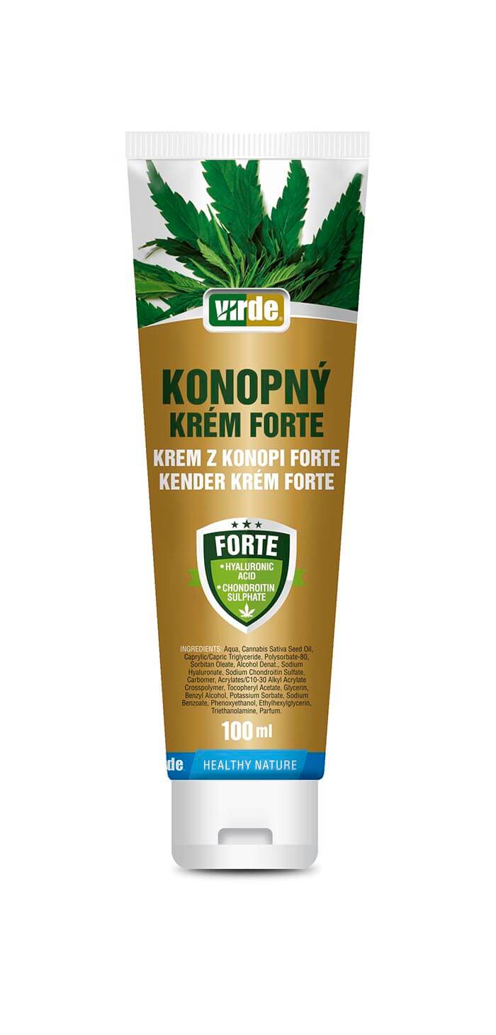 Virde Krem Konopny Forte z kwasem hialuronowym, 100 ml
