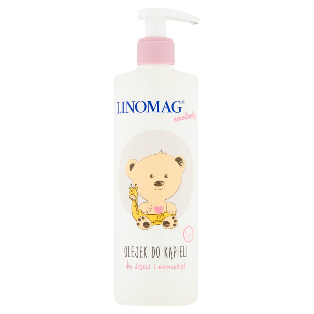 Linomag Olejek do kąpieli , dla dzieci i niemowląt, 400 ml