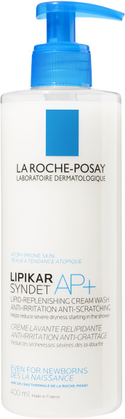 La Roche-Posay Lipikar Syndet, Ultradelikatny Krem Myjący do Ciała, 400 ml