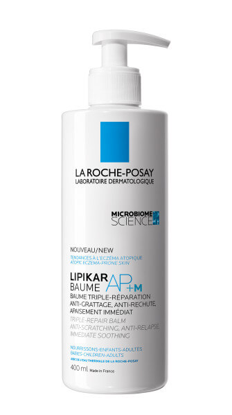 La Roche-Posay Lipikar Baume AP+M, balsam regenerujący do skóry suchej, 400 ml