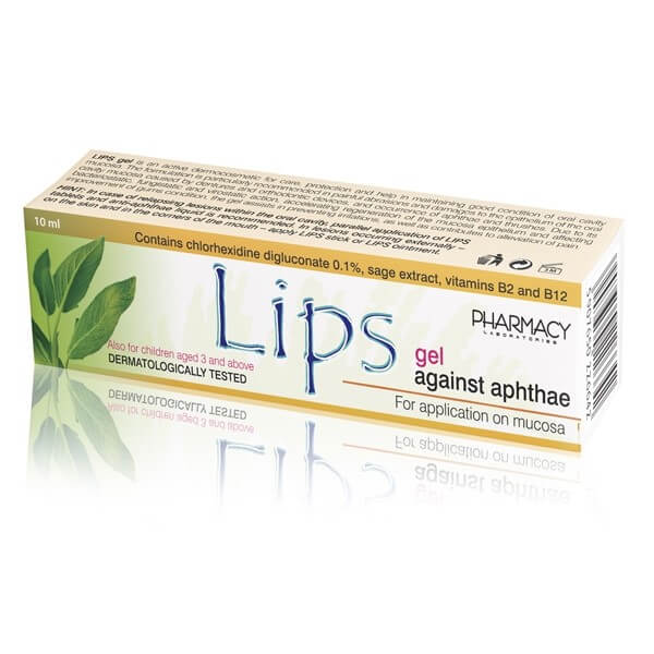 LIPSkin, żel na afty i otarcia w jamie ustnej, 10 g