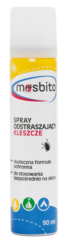 MOSBITO , spray odstraszający kleszcze, 90 ml