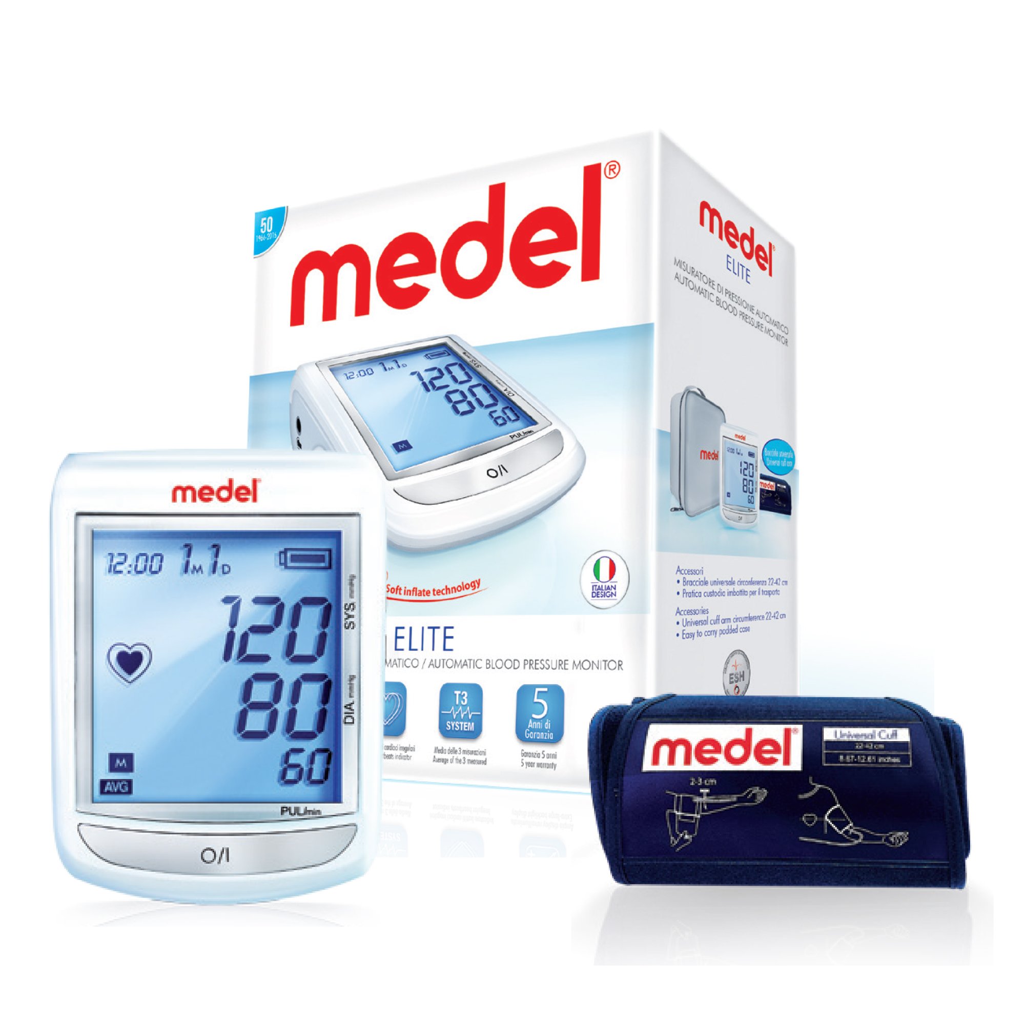 Medel Elite MY17, ciśnieniomierz elektroniczny, 1 szt