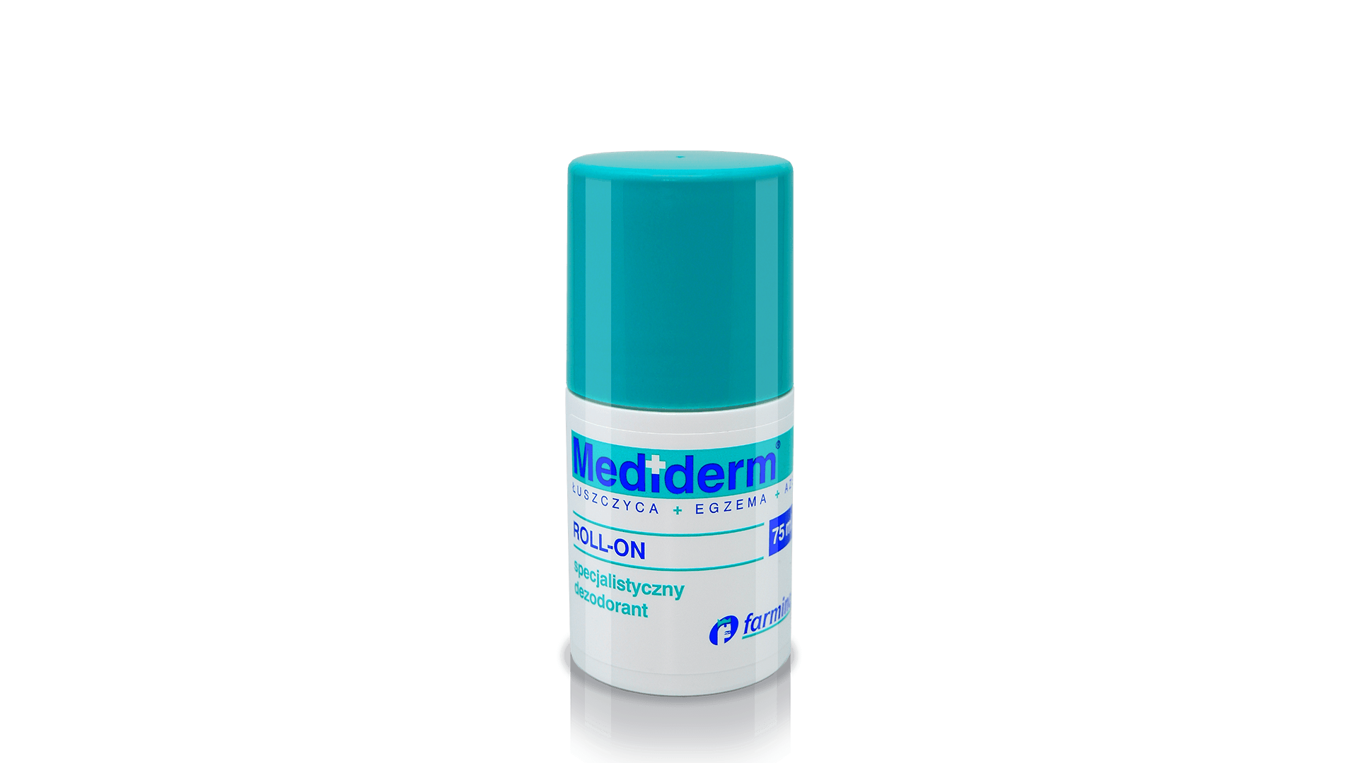 Mediderm ROLL-ON, dezodorant w płynie chroniący przed nadmiernym poceniem i nieprzyjemnym zapachem, 75 ml