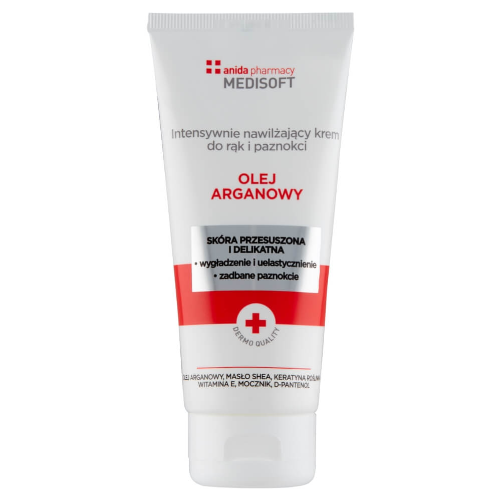 MEDI SOFT, krem do rąk i paznokci z olejkiem arganowy, 100 ml
