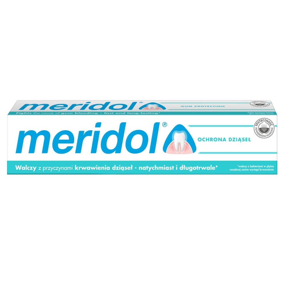 Meridol, pasta wspomagająca regenerację podrażnionych dziąseł, tuba 75 ml