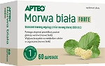 Morwa biała FORTE APTEO kapsułki ze składnikami pomagającymi utrzymać prawidłowy poziom glukozy we krwi, 60 szt.