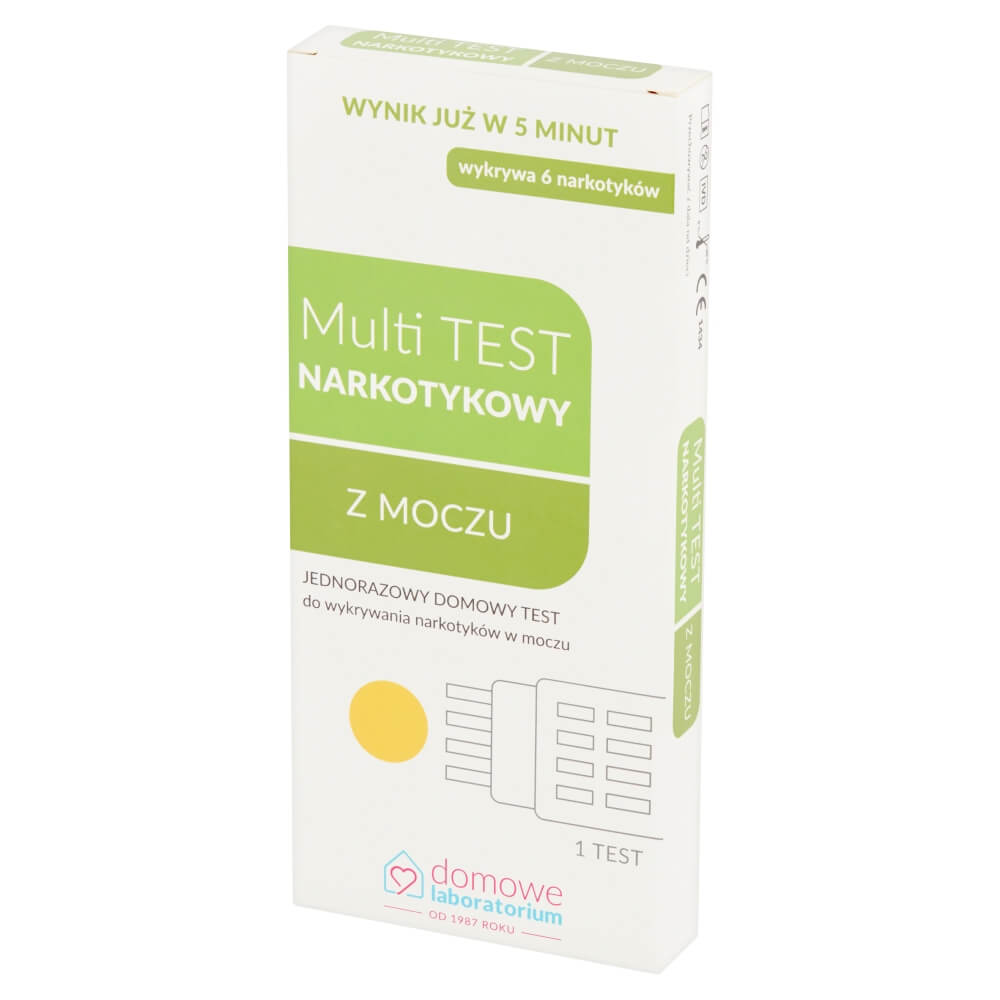 Multi test narkotykowy z moczu, 1 zestaw