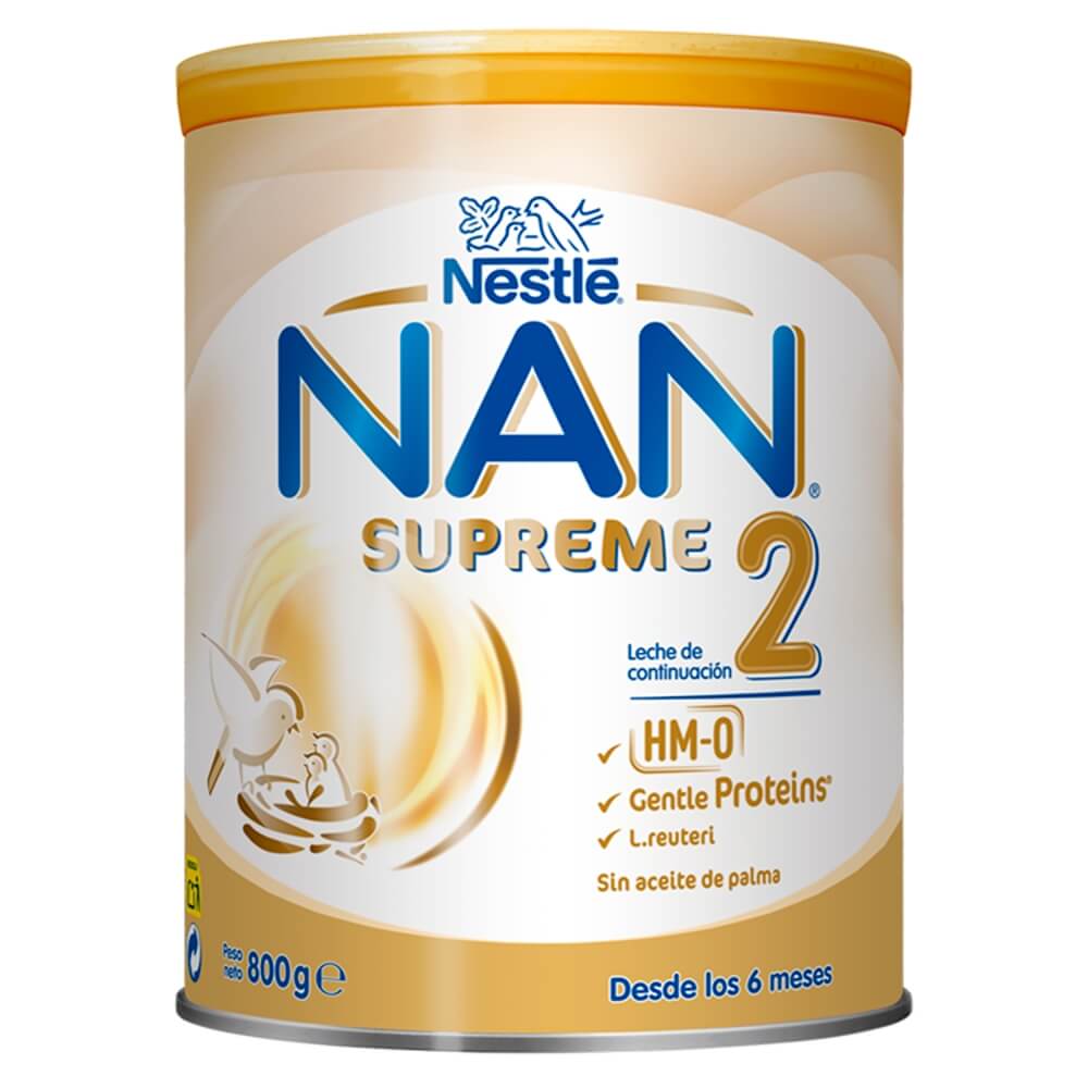 NAN Supreme 2, mleko modyfikowane w proszku dla niemowląt powyżej 6 miesiąca życia, 800 g