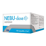 NEBU-dose ISOTONIC płyn do inhalacji, 100 ampułek 5 ml