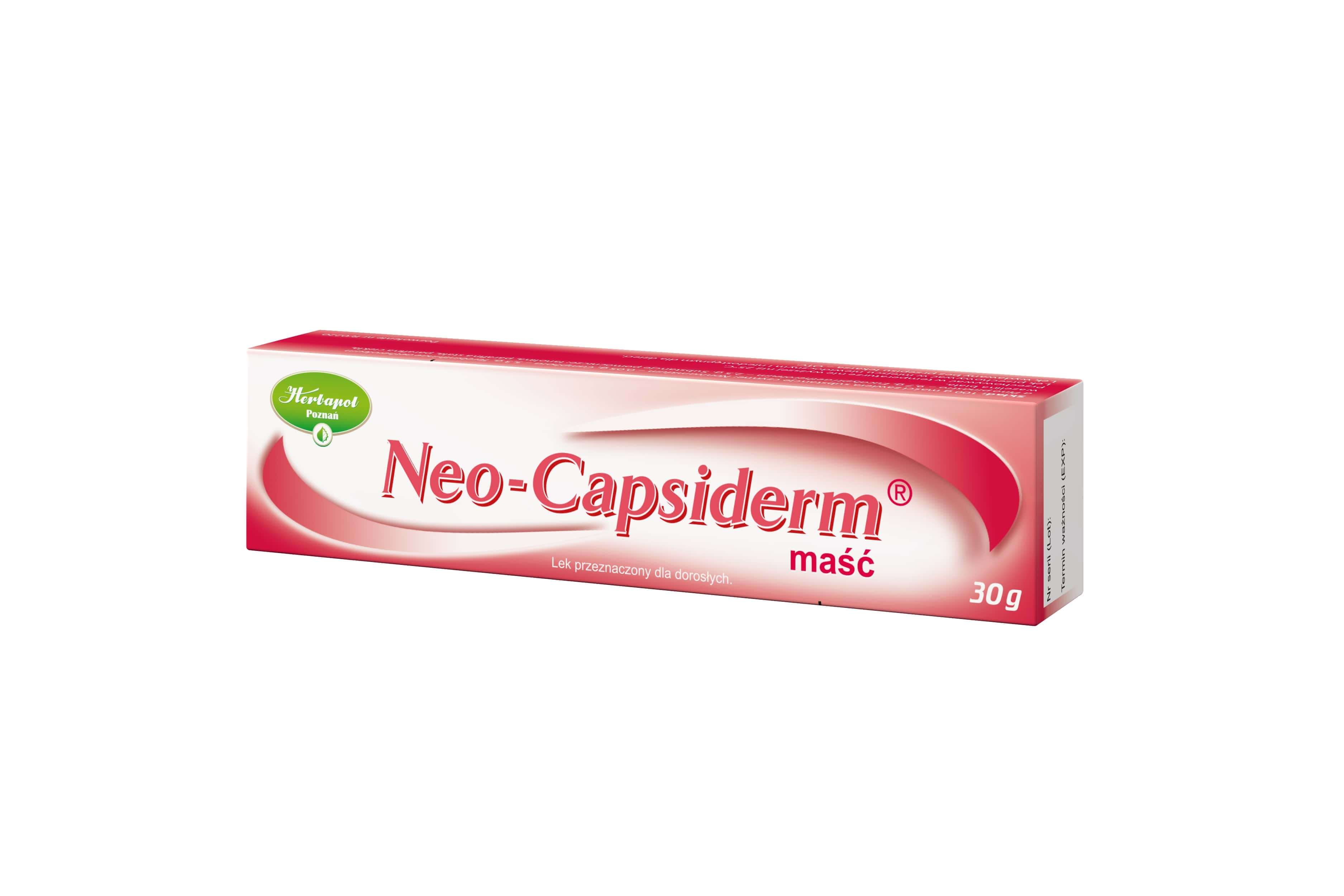 NeoCapsiderm, maść o działaniu rozgrzewającym, 30 g