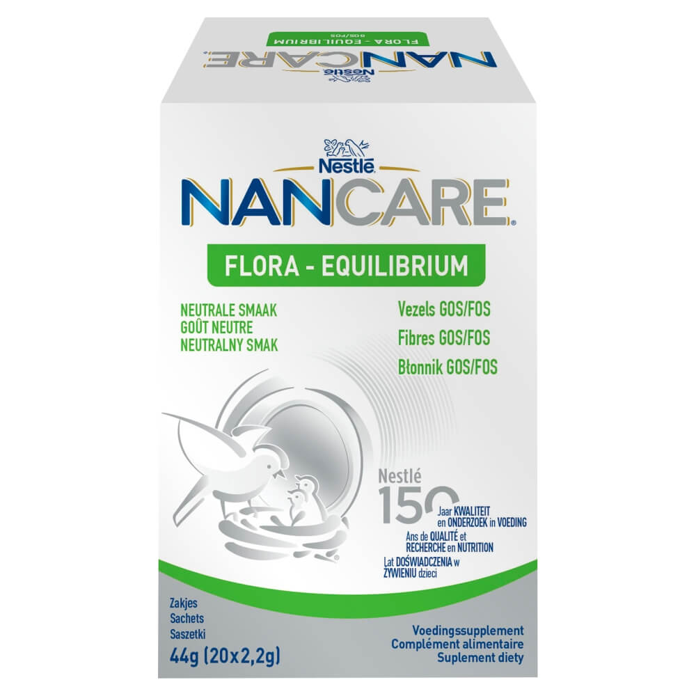 NANCARE FLORA EQUILIBRIUM , proszek z błonnikiem o neutralnym smaku, 20 sasz.