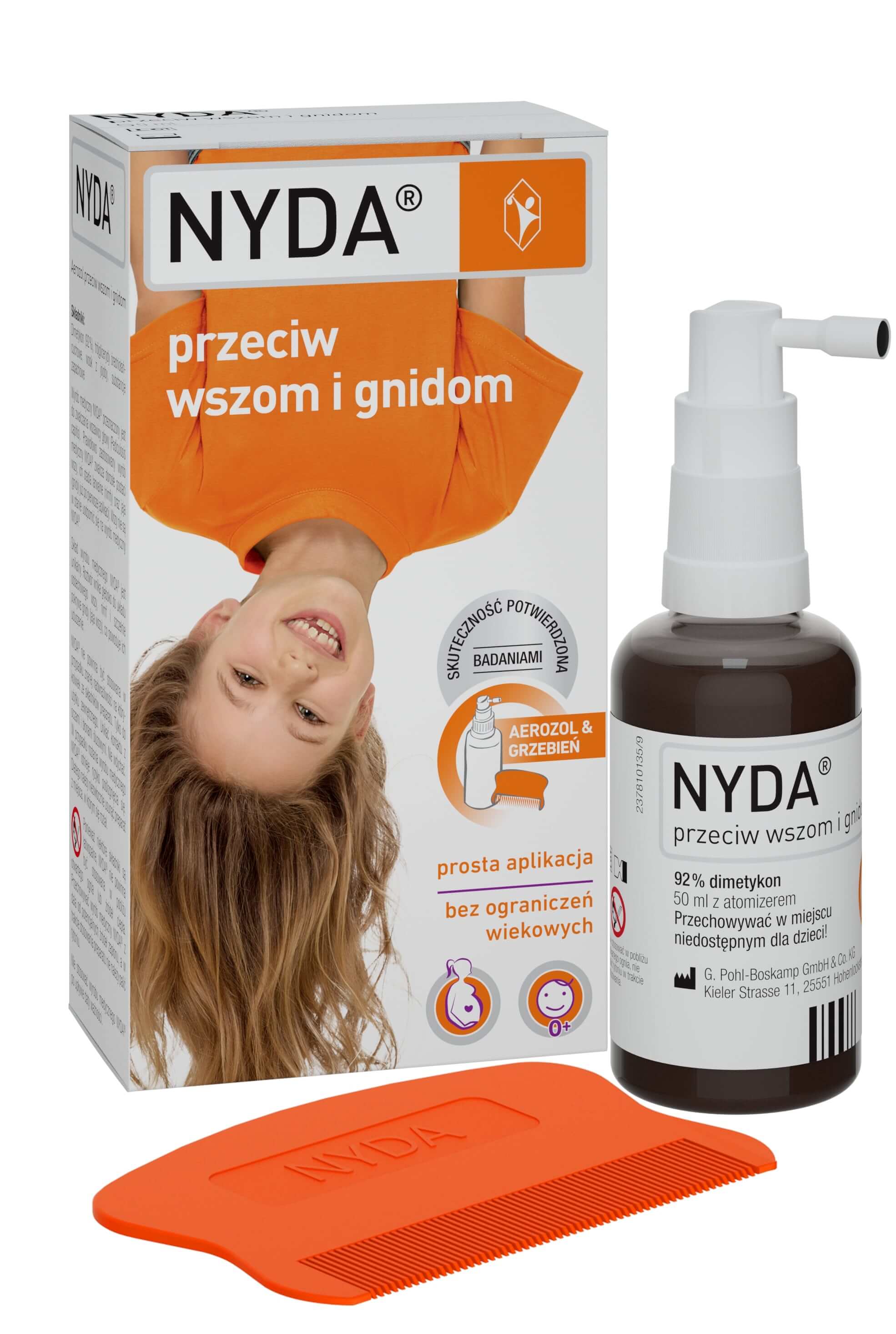 Nyda Plus płyn przeciw wszom i gnidom, 100 ml