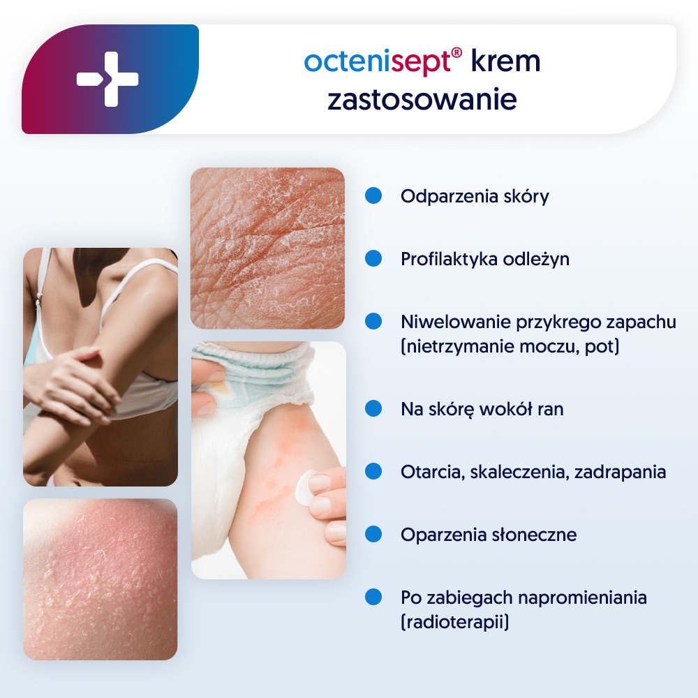 Octenisept Protect & Repair, krem łagodzący suchą, popękaną skórę, 50 ml