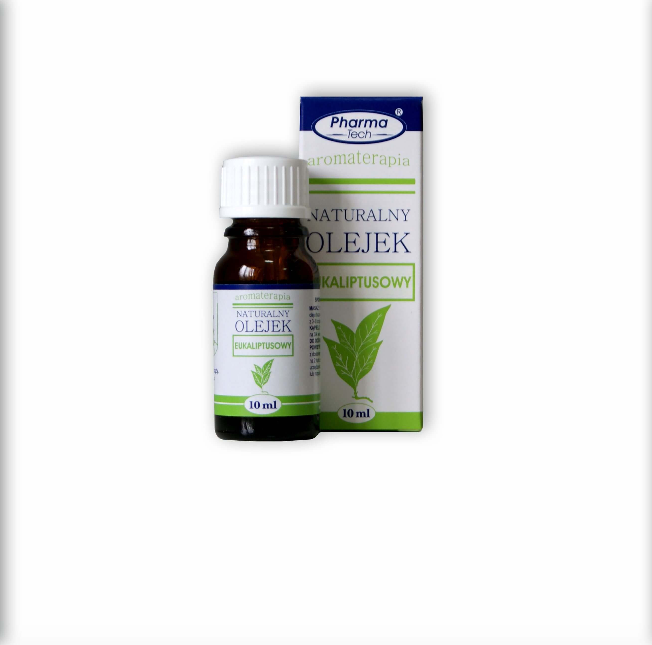 Olejek eukaliptusowy, do kąpieli, masażu, inhalacji, 10 ml
