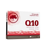 Olimp Koenzym Q10 kapsułki z lecytyną i koenzymem Q10, 30 szt.